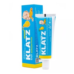 Клатц Зубная паста от 0 до 4 лет "Большая груша" без фтора, 40 мл (Klatz, Baby)