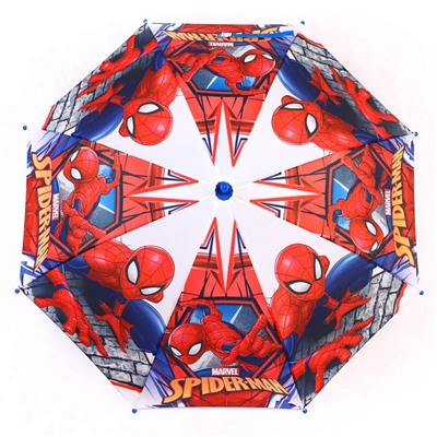 Зонт детский. Человек паук, красный, 8 спиц d=86 см