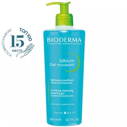 Биодерма Очищающий гель-мусс для жирной и проблемной кожи, 500 мл (Bioderma, Sebium)