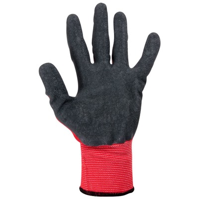 Перчатки хозяйственные PARK EL-C3032, размер 10 (XL), цв. красный с серым (Минимальная отгрузка 12 шт)