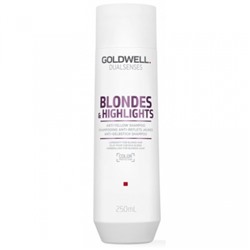 Gоldwell dualsenses blondes highlights шампунь против желтизны 250 мл