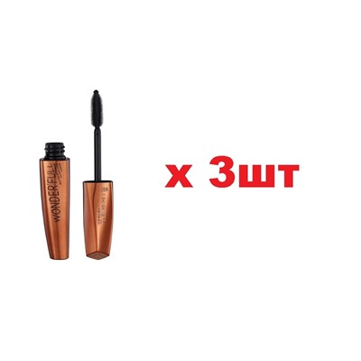 Rimmel Тушь для ресниц 12мл Wonder Full 001black 3шт