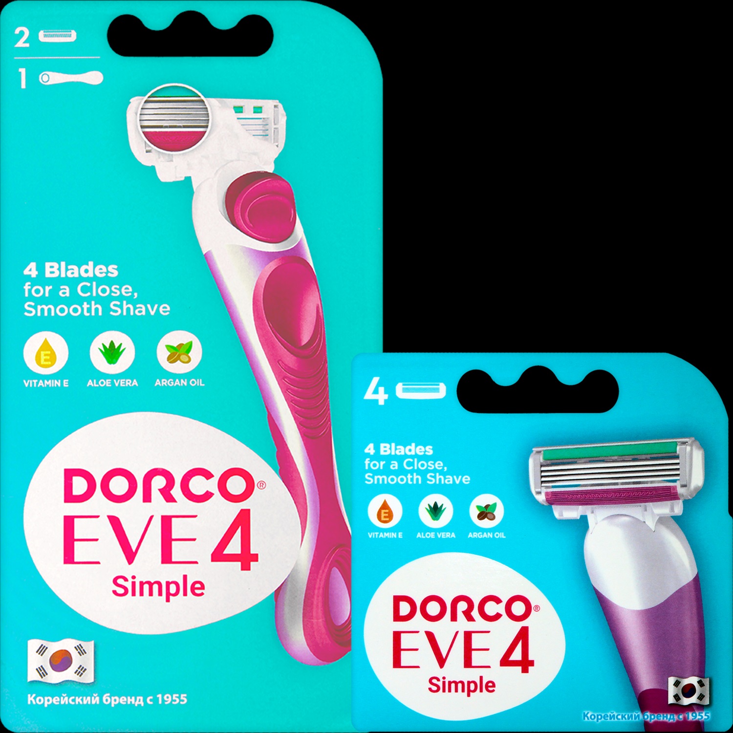 Кассеты для бритвы для ЖЕНЩИН DORCO EVE-4/SHAI REINA (4 шт.), FRA2040  купить, отзывы, фото, доставка - Клуб Шопоголиков 