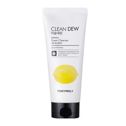 Пенка для умывания Tony Moly Clean Dew Lemon Foam Cleanser с экстрактом лимона