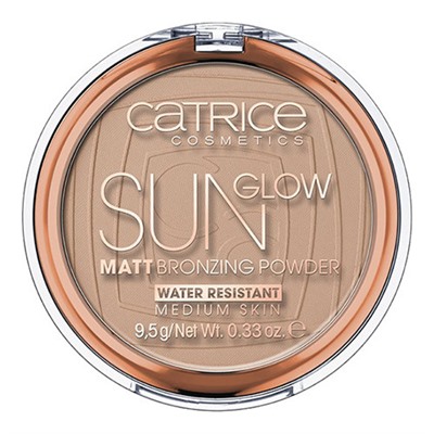 Catrice пудра San Glow matt Bronzing тон 030 универсально-бронзовый