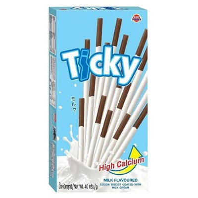 Печенье палочки молочные "Ticky" Uni Firms | Юни Фирмы 18г