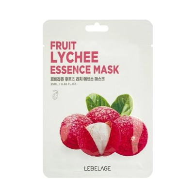 БВ Lebelage Fruit Маска для лица тканевая Lychee 25 мл 092239