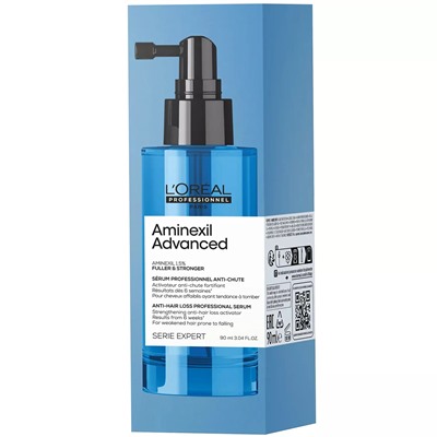 Сыворотка-активатор Aminexil Advanced для ослабленных волос против выпадения, 90 мл