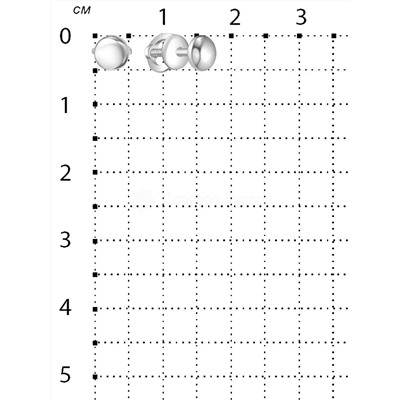 Серьги-пусеты из серебра родированные 925 пробы С-2997-Р