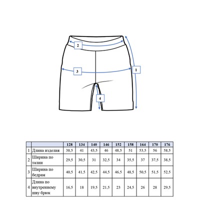 Шорты трикотажные для мальчиков