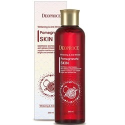 Тонер для лица Deoproce Pomegranate Skin Whitening & Anti-Wrinkle(260ml)