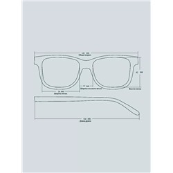 Готовые очки Glodiatr G1557 C12 Бордовый Тонированные (+3.00)