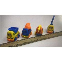 Строительные машинки игрушки для капсул (53 капсула) оптом