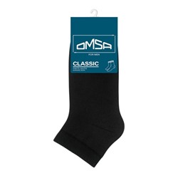 Носки мужские укороченные OMSA CLASSIC, размер 39-41, цвет nero