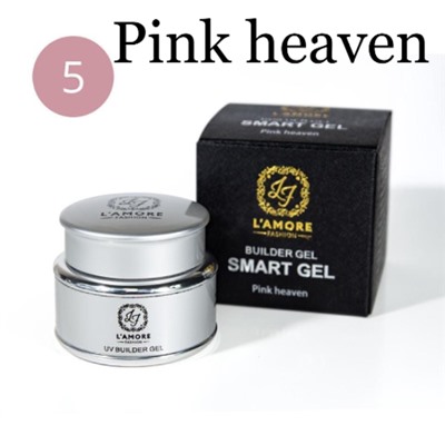 Гель для моделирования и наращивания ногтей L'AMORE Fashion Builder Smart Gel 30мл, тон 05 Pink heaven