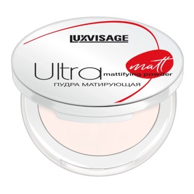 Пудра матирующая LUXVISAGE Ultra matt тон 101