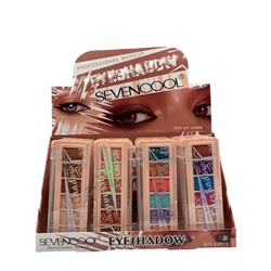 Тени для век Seven cool Eyeshadow 6 Color (ряд 4шт)