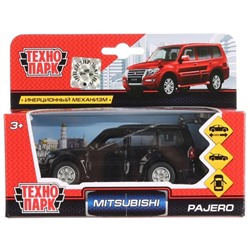 Модель SB-17-61-MP-N(BL)-WB Mitsubishi Pajero черный Технопарк  в коробке в Самаре