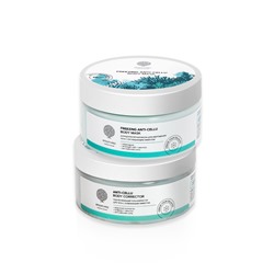 Средства с охлаждающим эффектом: обертывание «FREEZING ANTI-CELLU BODY MASK» и гель-корректор «ANTI-CELLU BODY CORRECTOR»