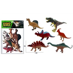 Набор динозавров 6шт. в пакете (9966, 2337170)