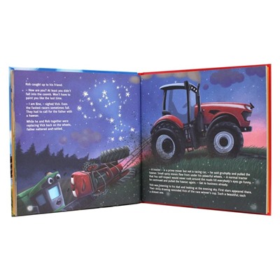 Книга на английском языке The tractor called Vick and the big race