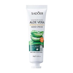 SADOER  Крем для рук ALOE VERA  30г  (SD-94358)