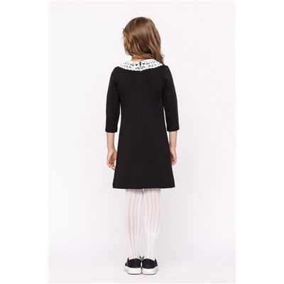 CWJG 63211-22 Платье для девочки,черный