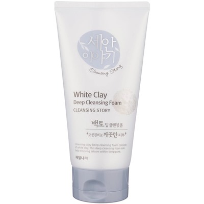 Пенка для умывания с белой глиной Cleansing Story Foam Cleansing (White Clay)150g 150гр