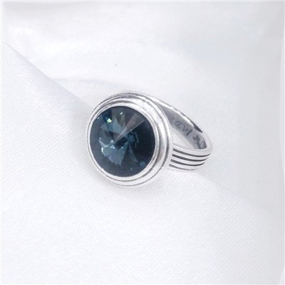 "Эмбаси" кольцо в серебряном покрытии из коллекции "Радиус" от Jenavi
