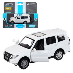 Модель 1:43 Mitsubishi Pajero 4WD Tubro,белый 1251430JB Автопанорама в Самаре