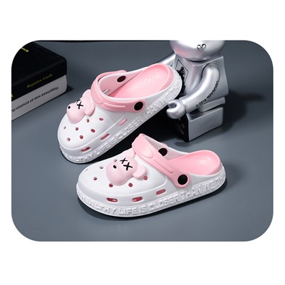 Обувь детская летняя, арт ОДД57, цвет: розовый медведь ОЦ