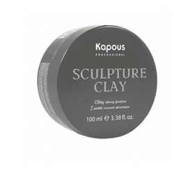 Глина для укладки волос нормальной фиксации Sculpture Clay, 100 мл Капус