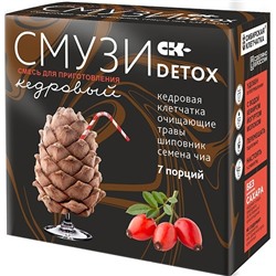 «СМУЗИ СК» «DETOX» КЕДРОВЫЙ  12 г х 7 пакетиков Сибирская Клетчатка