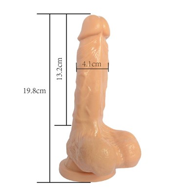 Фалоимитатор 7 inch Carved Dong 84001fleshHW