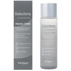 Тонер для лица Trimay Galactomy Peeling Toner 210 ml с 3 видами кислот и галактомисисом