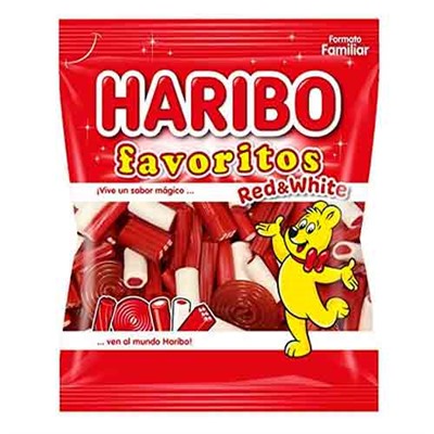 Мармелад Haribo Favoritos Red & White 90гр