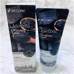 Пенка 3W Clinic Charcoal Foam Cleansing (125)