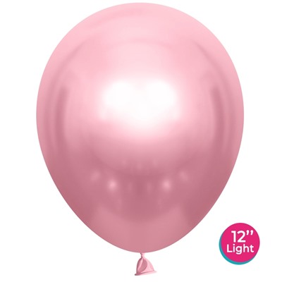 Шар Хром лайт, Розовый / Pink ballooons