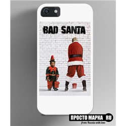 Чехол на iPhone Bad Santa new