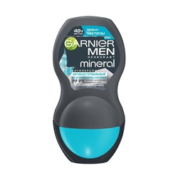 Антиперспирант Garnier Mineral Men «Эффект чистоты», роликовый, 50 мл