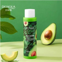 BIOAQUA  Тонер для лица NIACINOME Avocado Увлажняющий, Омолаживающий с АВОКАДО  200мл  (BQY-45732)