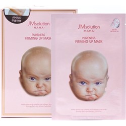 JMSolution/Гипоаллергенная тканевая маска для упругости кожи JMsolution Mama Pureness Firming Up Mask. 10 шт.