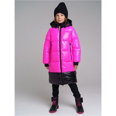32221355 Пальто текстильное с полиуретановым покрытием для девочек