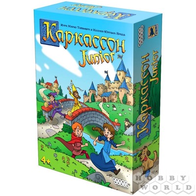 Игра HOBBYWORLD "Каркассон. Junior" настольная игра (915306) возраст 4+