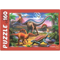 Puzzle  160 элементов "Мир динозавров №48" (П160-6980)