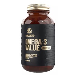 Биологически активная добавка к пище Omega 3 Value 30% 1000 мг, 60 капсул