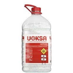 Реагент противогололедный UOKSA Актив -30°C 5кг бутылка