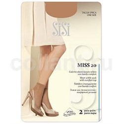 calz. MISS 20 NEW (140/7) носки (2 пары)