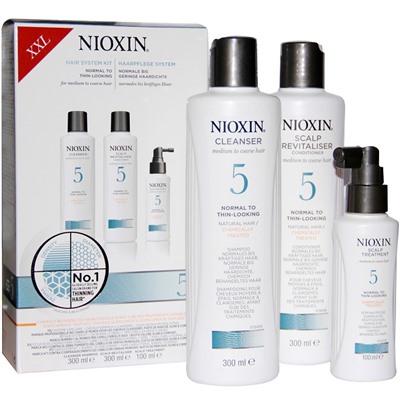 Nioxin система XXL 5 набор 300мл+300мл+100мл сиг