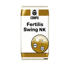 Удобрение минеральное для Газонов Fertilis Swing NK Compo, 25 кг